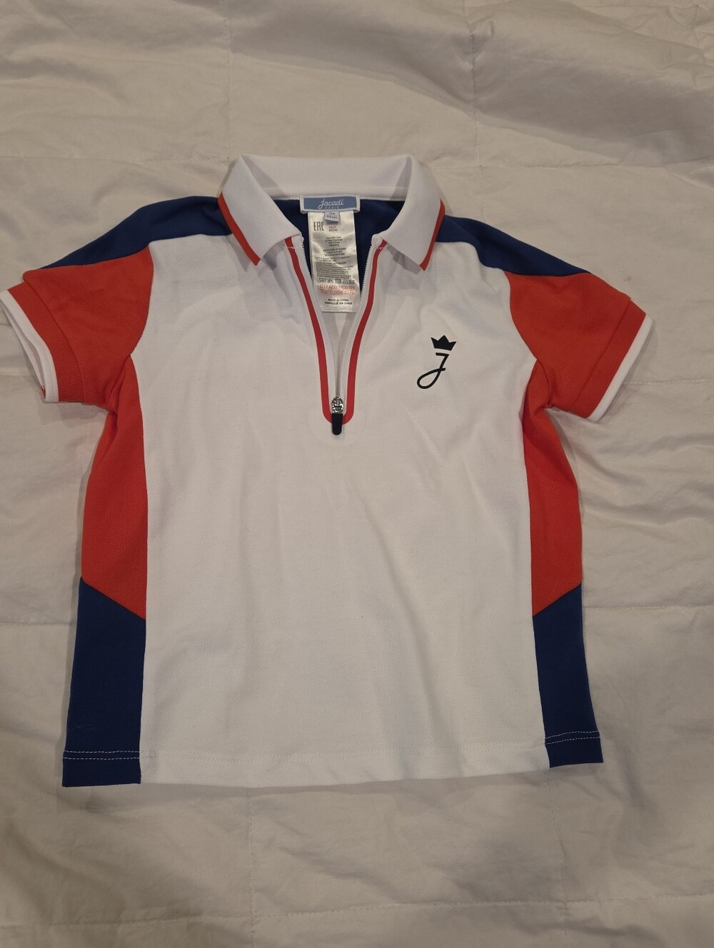 Jacadi Paris Baby Boy Polo Shirt Size 3